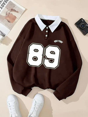 HouseOfCommon Full Sleeve Printed Women Sweatshirt