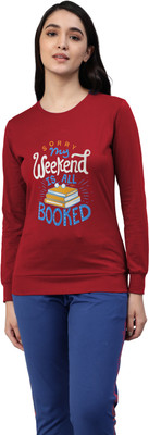 Lyra Full Sleeve Printed Women Sweatshirt