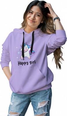 EZCLOTHING Full Sleeve Graphic Print Women Sweatshirt