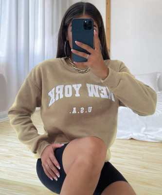 METRONAUT Full Sleeve Printed Women Sweatshirt