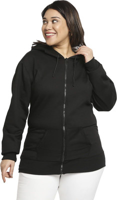 WEAR YOUR OPINION Full Sleeve Solid Women Sweatshirt