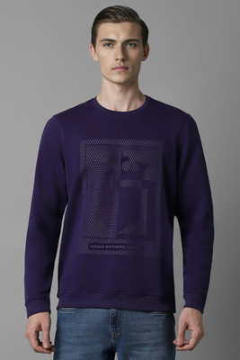 LOUIS PHILIPPE Full Sleeve Graphic Print Men Sweatshirt