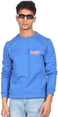 FLYING MACHINE Full Sleeve Printed Men Sweatshirt