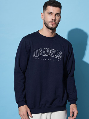 Stockton Full Sleeve Solid Men Sweatshirt