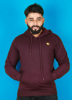 AAITHAN Full Sleeve Solid Men Sweatshirt