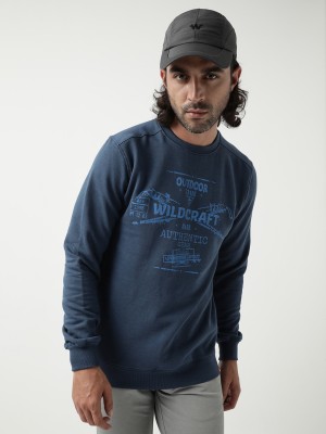 Wildcraft Full Sleeve Printed Men Sweatshirt