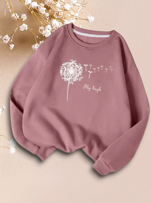 Draxstar Premi Full Sleeve Printed Women Sweatshirt