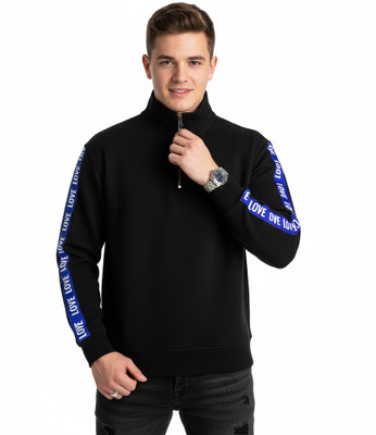 ALVIS TREND Full Sleeve Striped, Solid Men Sweatshirt
