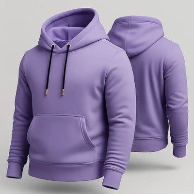 Nexcy Full Sleeve Solid Men Sweatshirt