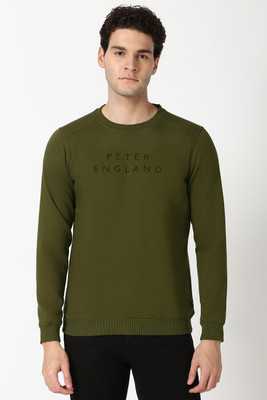 PETER ENGLAND Full Sleeve Graphic Print Men Sweatshirt