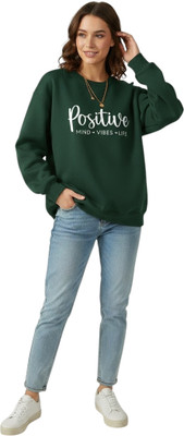 Stylezone Full Sleeve Printed Women Sweatshirt