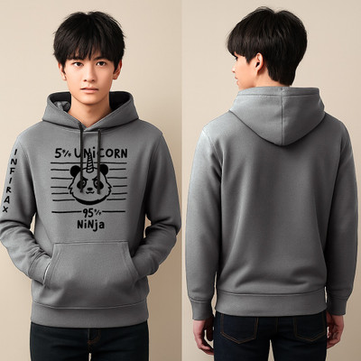 INFIRAX Full Sleeve Printed Men Sweatshirt