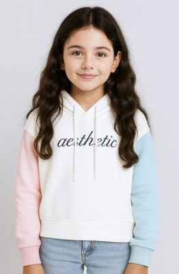 Bubble Berry Full Sleeve Solid Girls Sweatshirt