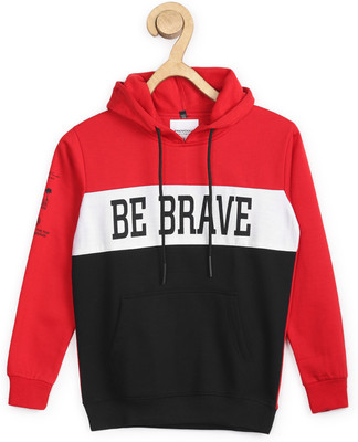 PROVOGUE Full Sleeve Color Block Boys Sweatshirt