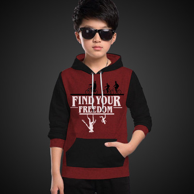 MYEONN Full Sleeve Graphic Print Boys Sweatshirt