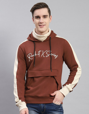 Rock.it Full Sleeve Solid Men Sweatshirt