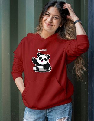 FLAXWEAR Full Sleeve Printed Women Sweatshirt
