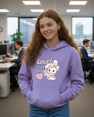 ananya matching Store Full Sleeve Graphic Print Girls Sweatshirt