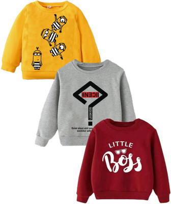 jpf Full Sleeve Printed Boys Sweatshirt