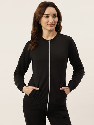 BRINNS Full Sleeve Solid Women Sweatshirt