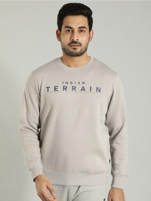INDIAN TERRAIN Full Sleeve Graphic Print Men Sweatshirt