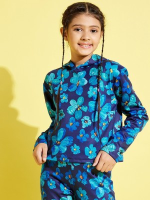Noh.Voh - SASSAFRAS Kids Full Sleeve Printed Girls Sweatshirt