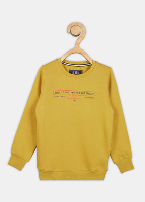 MONTE CARLO Full Sleeve Printed Boys Sweatshirt