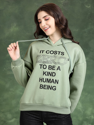 Tokyo Talkies Full Sleeve Printed Women Sweatshirt