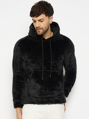 HEPAKA Full Sleeve Solid Men Sweatshirt