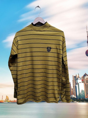 TIKI TEES HUB Full Sleeve Striped Men Sweatshirt