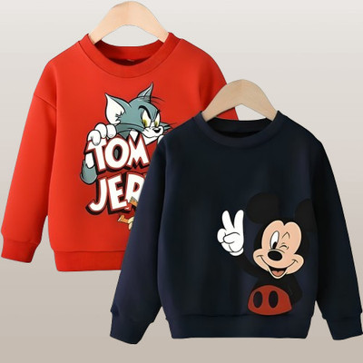 Purelegacy Full Sleeve Printed Baby Boys & Baby Girls Sweatshirt