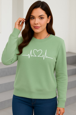 KASHIAN Full Sleeve Printed Women Sweatshirt