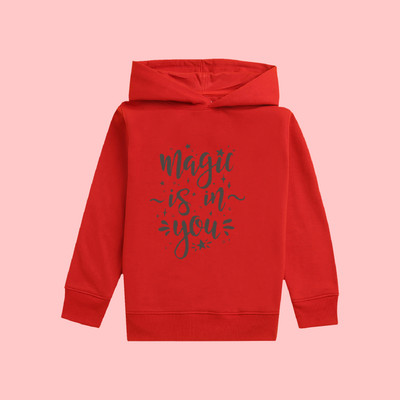 Nusyl Full Sleeve Printed Girls Sweatshirt