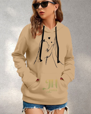 JH JAHEE Full Sleeve Solid Women Sweatshirt