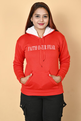 N C FASHION Full Sleeve Printed Women Sweatshirt