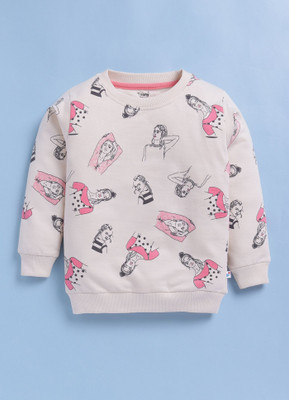 TOONYPORT Full Sleeve Printed Girls Sweatshirt