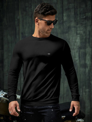 Triptee Full Sleeve Solid Men Sweatshirt