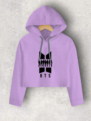 ZENWREN Full Sleeve Color Block Girls Sweatshirt