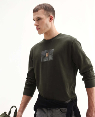 Rare Rabbit Full Sleeve Printed Men Sweatshirt