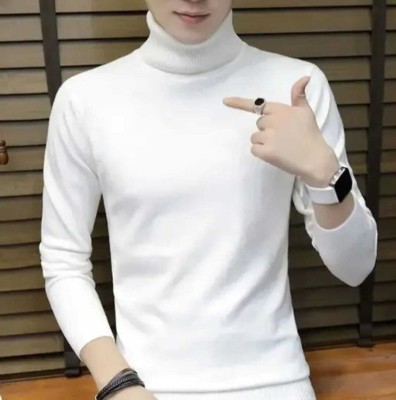 puny fashion Full Sleeve Solid Men Sweatshirt