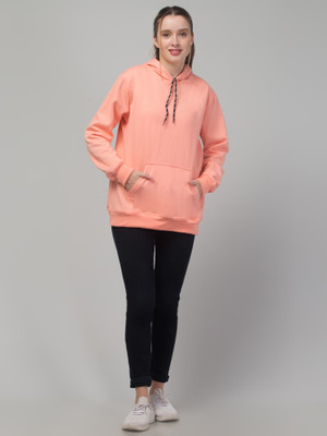 ADIXUS Full Sleeve Solid Women Sweatshirt