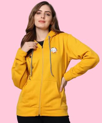 WEARSPOT Full Sleeve Printed Women Sweatshirt