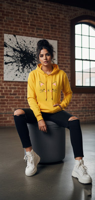 DivRa Clothing Full Sleeve Printed Women Sweatshirt