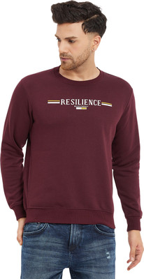 DUKE Full Sleeve Solid Men Sweatshirt