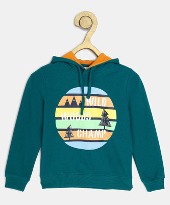 PROVOGUE Full Sleeve Graphic Print Boys Sweatshirt