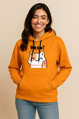 HouseOfCommon Self Design Round Neck Casual Women Yellow Sweater