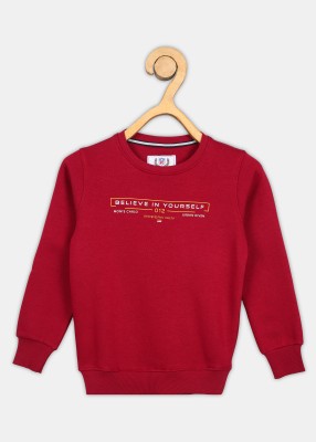 MONTE CARLO Full Sleeve Printed Boys Sweatshirt