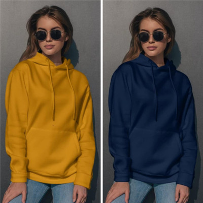 HouseOfCommon Full Sleeve Solid Women Sweatshirt