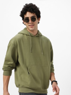 Urbano Fashion Full Sleeve Solid Men Sweatshirt