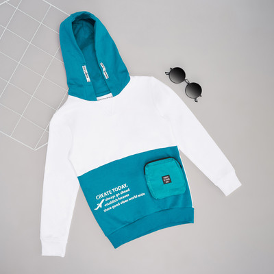 Pantaloons Junior Full Sleeve Solid Boys Sweatshirt